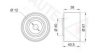 AUTEX 651259 Deflection/Guide Pulley, timing belt